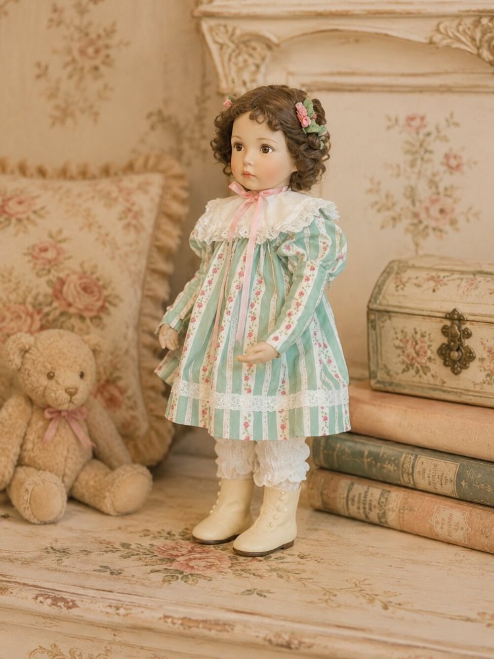 Vintage Limited Edition Ashton Drake Emily By Dianna Effner Porcelain Doll